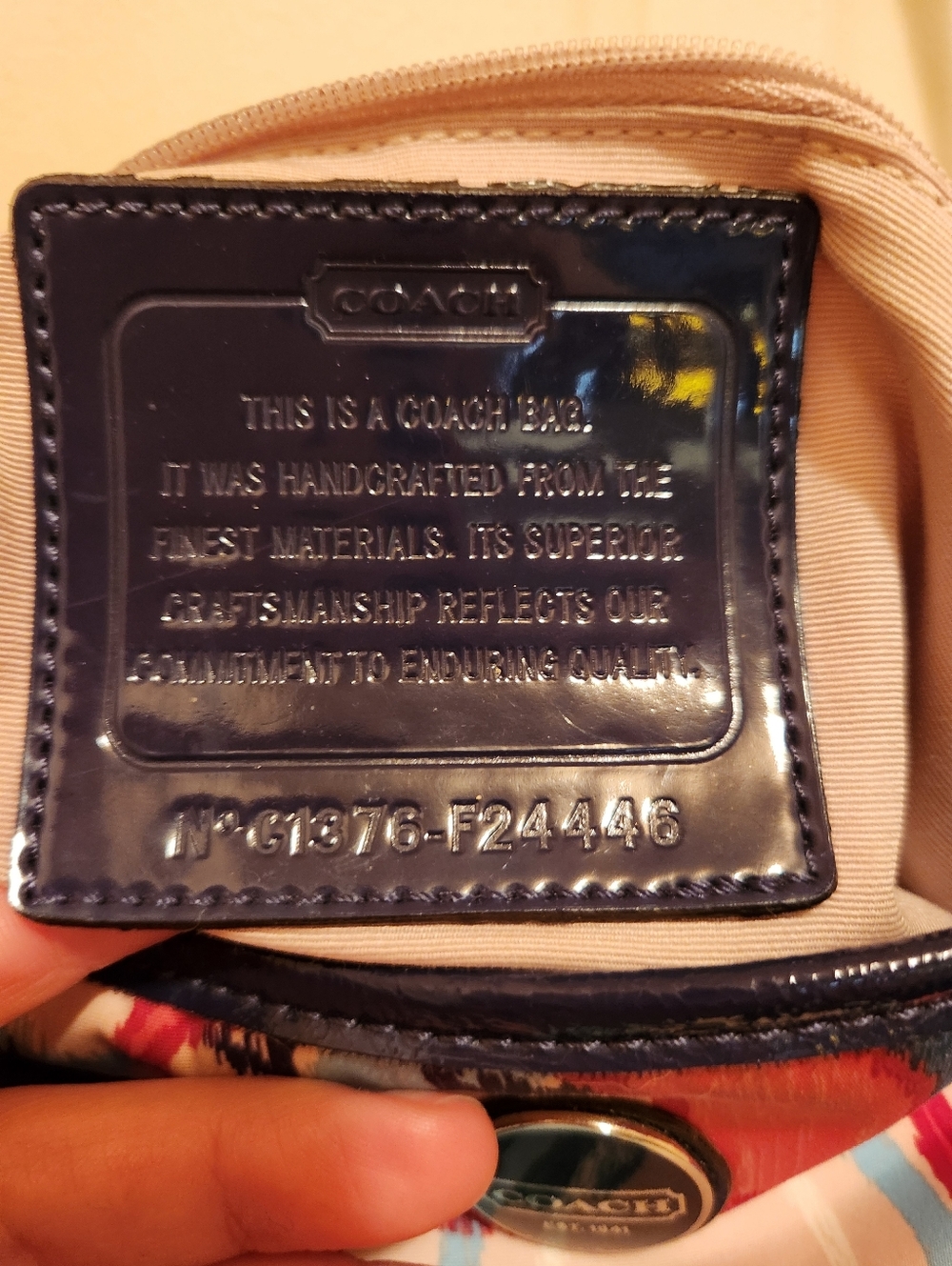 Vintage Coach Crossbody - Picture 6 of 7